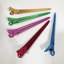 철미용 핀컬핀 대 6p, 랜덤 컬러 (6p), 6개