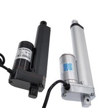 리니어 선형 액추에이터 전기 150mm 200mm 12V 24V 스트로크 모터 100200300500750800900110013001500N, 12V 1500N  4mm s+Black 150mm