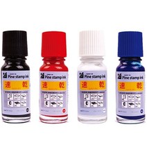 문구사무/파인불멸잉크(적색) 인주 사무용품 도장 문구용품