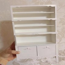 112 16 인형 집 미니어처 캐비닛 옷장 나무 수공예 침대 옆 테이블 가구 장식 미니 캐비닛 신제품, 3.A cabinet