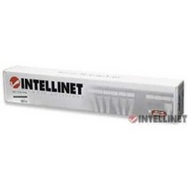NUNUBITEL_Coms (N1355) Intellinet 패치판넬 24Port CAT5e 1U 통신공사 RJ45 모듈러잭 랙장착용 형패널 네트워크_NUB누비텔레숍, 옵션이없는_단일품목입니다