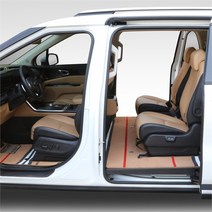 코일 카매트 루프형 4세대 카니발 9인승 서랍장 유, 블랙