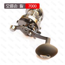 장구통릴 선상릴 베이트릴 장구통릴 강력제동력 경량 내구성릴, 3000, 왼손