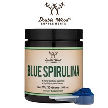 더블우드 블루 스피루리나 가루 스피루나 분말 피코시아닌 Blue Spirulina 30g