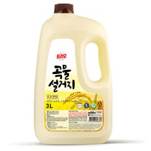 트리오 피부는 순하게 곡물우리현미 주방세제 3L 그릇은 뽀드득