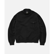 FRIZMWORKS ARMY POCKET MOCK NECK SWEAT셔츠 _ 블랙