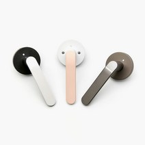 비스포크 방문손잡이 (4color), 스카이+화이트