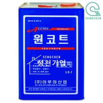 국제케미칼 뉴-원코트 (18L), 반광, 흑색, 1EA