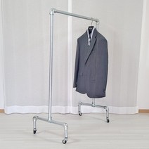 파이프행거 1단 20A 배관파이프 이동식 튼튼한행거, 20A 바퀴, 1000×1200