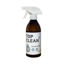 탑크린S 에탄올소독제 살균소독제 뿌리는소독제 어린이용품(특수목적용) 500ML, 탑크린S 에탄올 소독제 500ML(1)