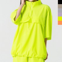 [sado] 여성 쿨반집업반팔티 바람막이 여름 트레이닝[4588]