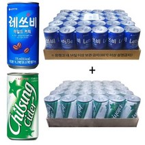 레쓰비 마일드커피 175ml(30캔) + 칠성사이다 190ml(30캔), 60캔