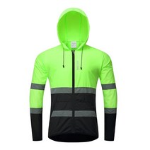 사이클링 비 재킷 높은 가시성 다기능 저지 자전거 방풍 빠른 건조 비옷 윈드브레이커