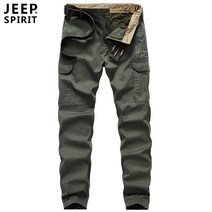 JEEP SPIRIT 지프 남성 봄가을 캐주얼 긴바지 카고 멀티포켓 조거 팬츠 0165-X+사은품