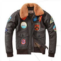 탑건자켓 공군 소가죽 블루종 항공점퍼 미군 Top Gun 빅사이즈