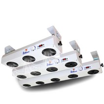 정전기 제거 장치 이온아이저 제전기 산업용 이온바, 1100mm 팬 3개(조명 포함)