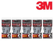 [쓰리엠] 3M 혹한기기모(L4) 5켤레 겨울 기모 장갑, L-5켤레