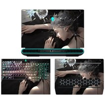 에일리언ware-M17 R5 X14 R1 X17 R2 2022 용 PVC 비닐 데칼 스킨 에일리언웨어 X15 M15 R6 보호 필름, For M15 R6 2021, B505-2