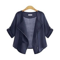 빨강몽키 린넨자켓 오버핏 빅사이즈 가디건 자켓