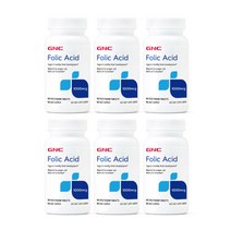 6개 지엔씨 엽산 1000 mcg 100 베지 타블렛