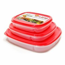한진 사각 6칸형 밀폐찬합 대 반찬통 도시락 소풍, 상세페이지 참조