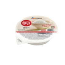 CJ제일제당 햇반 백미밥 큰공기 300g, 10개
