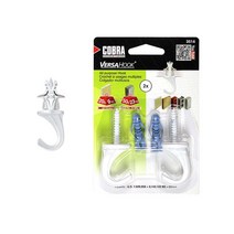 벽면행거 석고 콘크리트 후크앙카 백색 2개 석고판 커튼 벽돌 벽시계 벽판