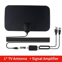 지상파 안테나 uhd 공중파 tv uhd 실내 실외 수신 마일 디지털 공중 증폭 지역, 안테나 및 증폭기