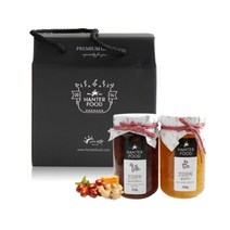 한터식품 건강차선물세트3호(꿀생강차 꿀도라지대추차)