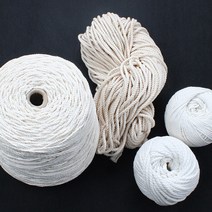 파이핑 면사 면끈 파이핑끈, 면사-타래-120합, 1개