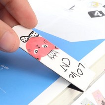 새해선물 독서용품 캘리그라피 책갈피 책 갈피 6ea 선생님 디자인북마커