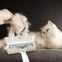 반영구 롤클리너 돌돌이 강아지 고양이 털제거 개털 강아지털청소기 먼지제거 브러쉬 청소 클리너, 그린, 상세페이지 참조