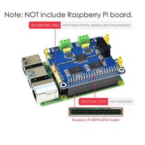 rpi 0 rpi4 라즈베리 파이 제로 2 w wh 3 4 모델 b 3b plus 4b용 2채널 수 버스 확장 확장 보드 모듈 모자 키트