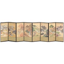 명품 전통 장식용 병풍(풍속도)
