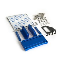 CRRCPRO Methanol Engine Test Bench Set Aluminum Alloy CNC for RC Airplane Helicopter DIY Tool Parts, [02] Green