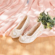 꽃신 신발 꽃신발 단화 혼주 하이힐 슈즈 한복