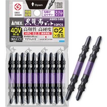 아넥스 강력 슬림 토션비트 10PCS ABRS-14M 2X65, 단품