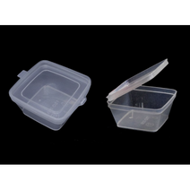 피크닉하우스 일체형 사각 소스통 TSQ, 50개, 단품