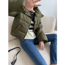 여성롱패딩 겨울점퍼 EAM 블랙 빅 사이즈 숏 코튼 패딩 코트 긴팔 루즈핏 파카 패션 타이드 가을 겨울 1DF1884