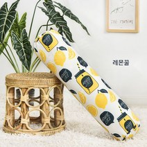 안고자는 롱 바디 필로우 쿨 원형 공룡 u자형 시원한 대형 기린 죽부인 동물 긴 일자형 24가지 다양한, 180cm(직경 22cm), 레몬꿀