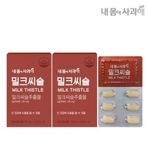 내몸에사과해 밀크씨슬, 2개, 30정