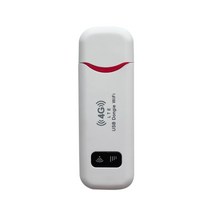와이파이 증폭기 공유기 인터넷 4G LTE 무선 USB 동글 150Mbps 모뎀 스틱 WiFi 어댑터 카드 라우터 휴대용 Adapte, [02] RED