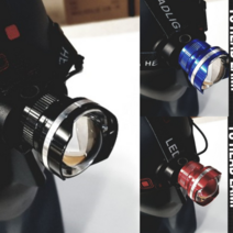 2000루멘 줌기능 CREE T6 LED헤드랜턴 ONE EYES 3종색상, 블랙, 블랙