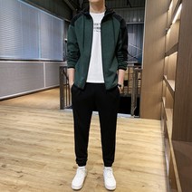 AIRASI 남성 트레이닝 세트 패션 스포츠웨어 봄 지퍼 스포츠웨어 및 운동복 정장 겨울