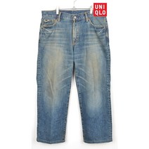 빈티지/ 유니클로 S002 청바지/남성33/레귤러/데님/5162y1