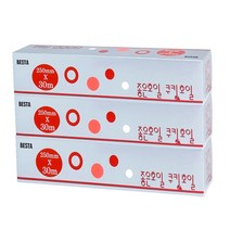 참 좋은 쿠킹 호일 두꺼운 14마이크론 25cm * 30m 3개입, 3개