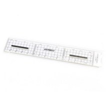 제주 Ustar UA90037 3in1 모자이크 금속 가장자리 다기능 눈금자 1/35 스케일/15 cm 미터법 시스템/스코어, 한개옵션0