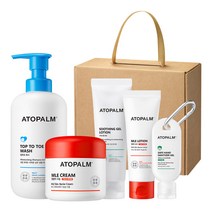 [아토팜] 베이비 출산 선물 세트(크림+워시+수딩젤 3종 구성)