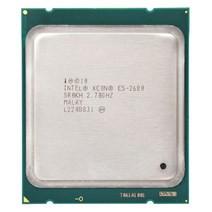 Intel Xeon E5 2680 프로세서 2.7GHz 20M 캐시 8 GT/s LGA 2011 CPU 적합한 X79 마더 보드