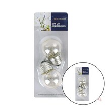 지크라운 꼬마전구 투명 전등소켓 미니전구, 기본, 기본